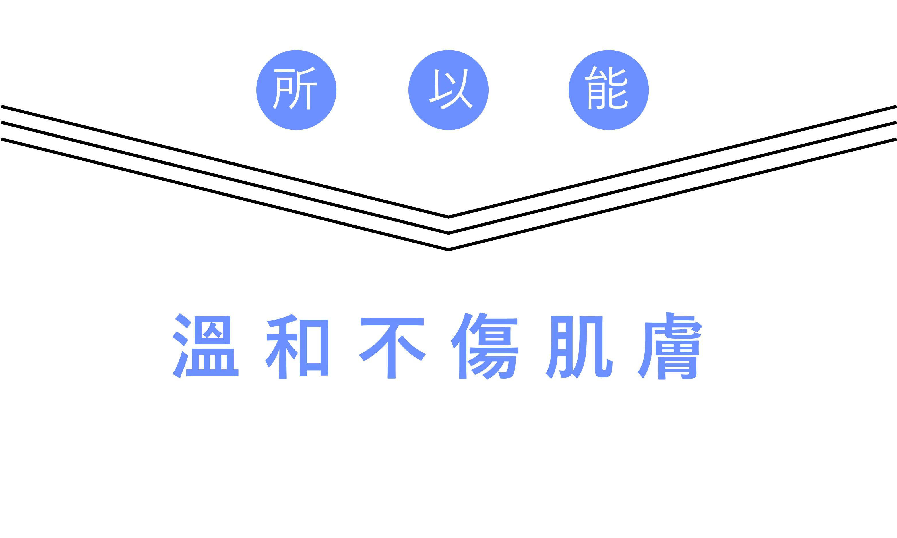 溫和不傷肌膚